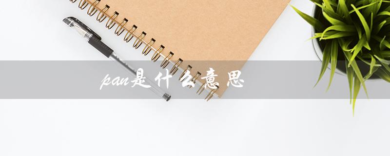 pan是什么意思（泮的意思是什么）