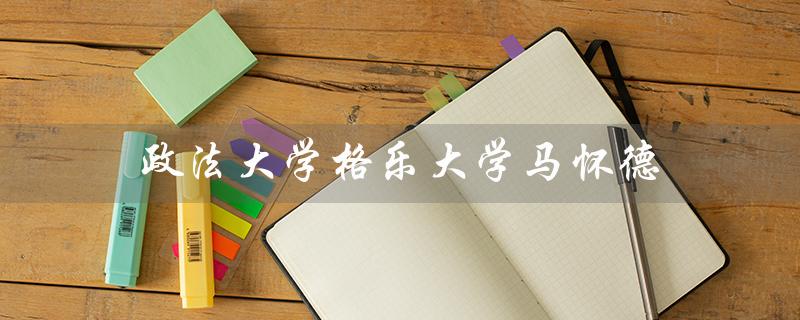 政法大学格乐大学马怀德（探讨法律和道德的关系）