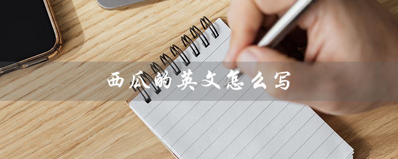 西瓜的英文怎么写（西瓜的英文单词是什么）