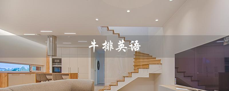 牛排英语（牛排英语怎么念）