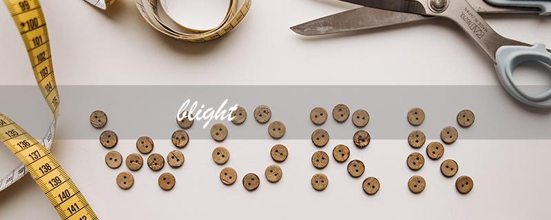 blight（什么是blighting）