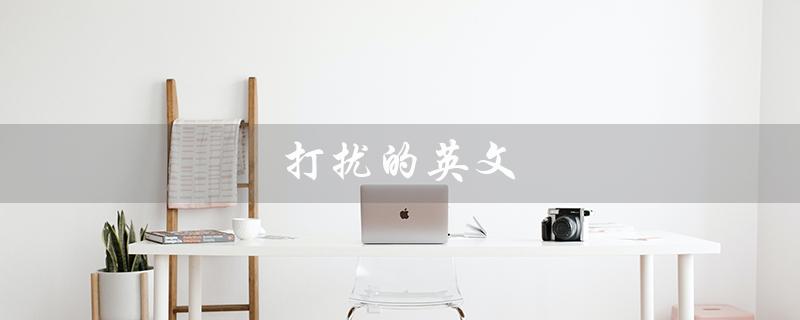 打扰的英文（Excuse me的中文意思是什么）